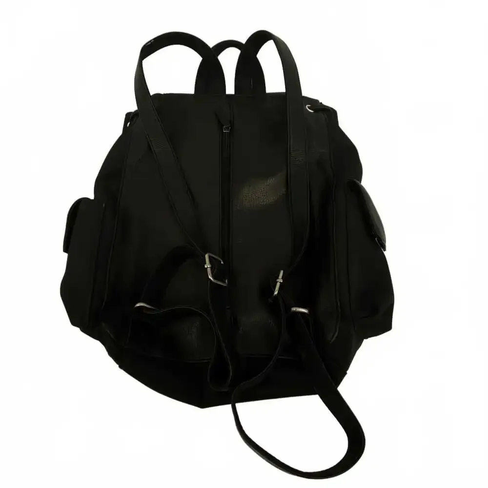 Fossil Black Backpack | OS Regular | Classic Solid Bag for Women